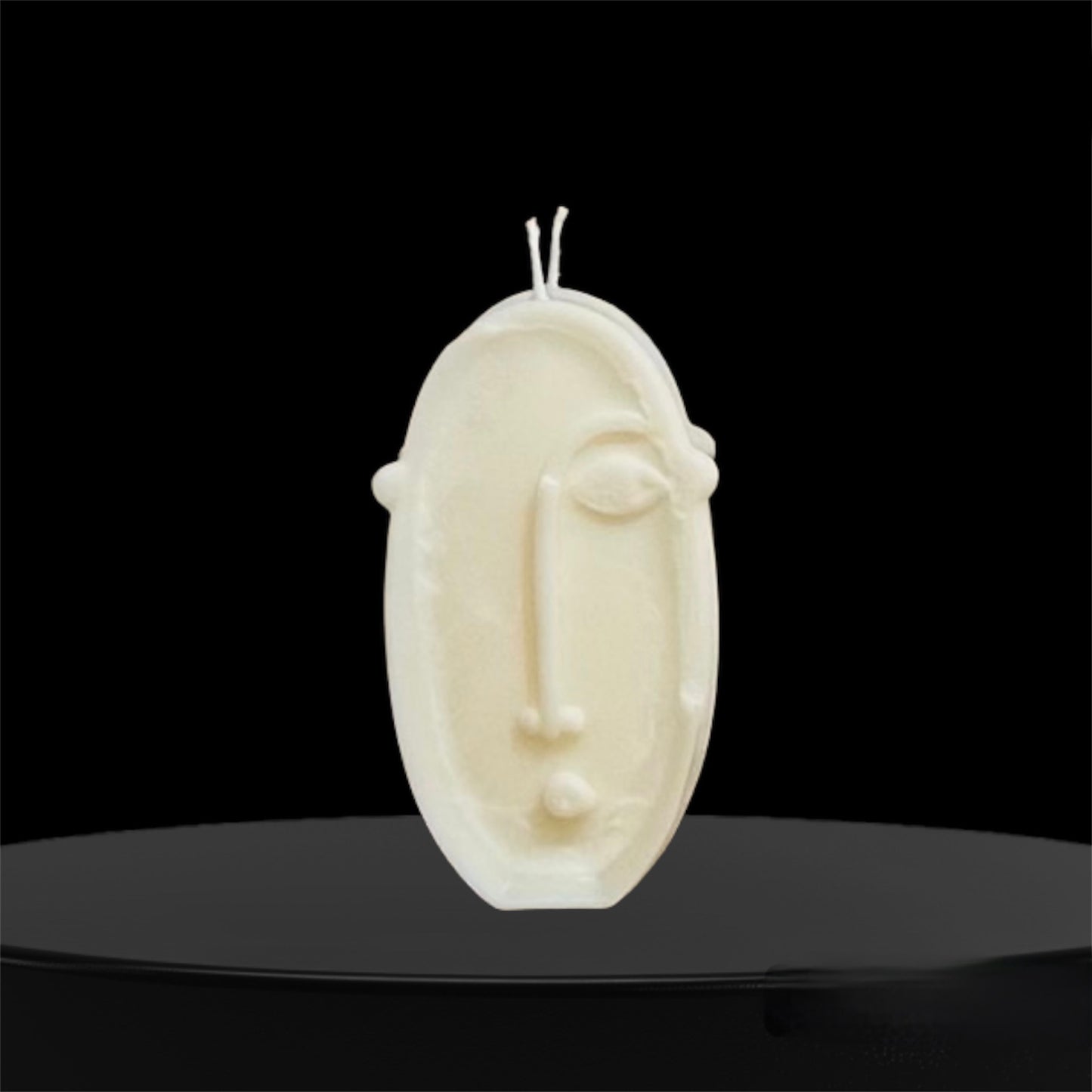 Bougie Visage l'Asbtrait ovale / Vela Rostro Abstracto Ovalado