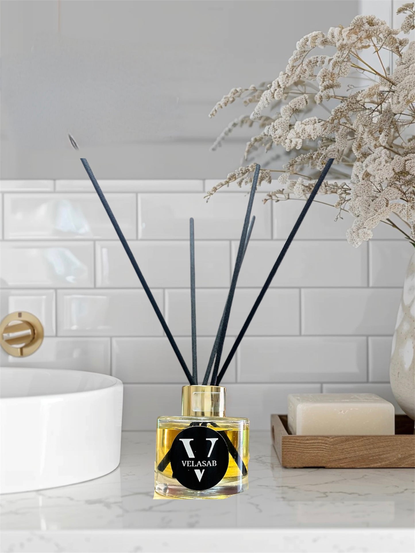 Diffuseur d'ambiance à batônnets bambou