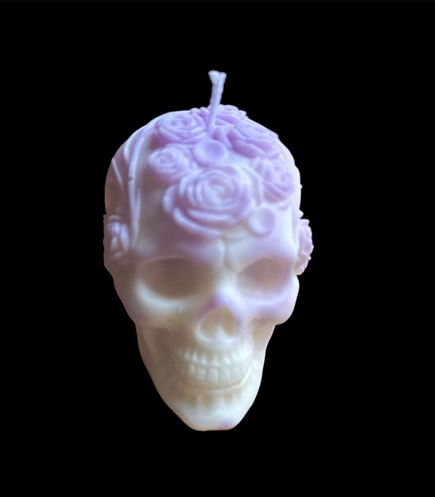 Bougie décorative tête de mort / Vela decorativa en forma de calavera