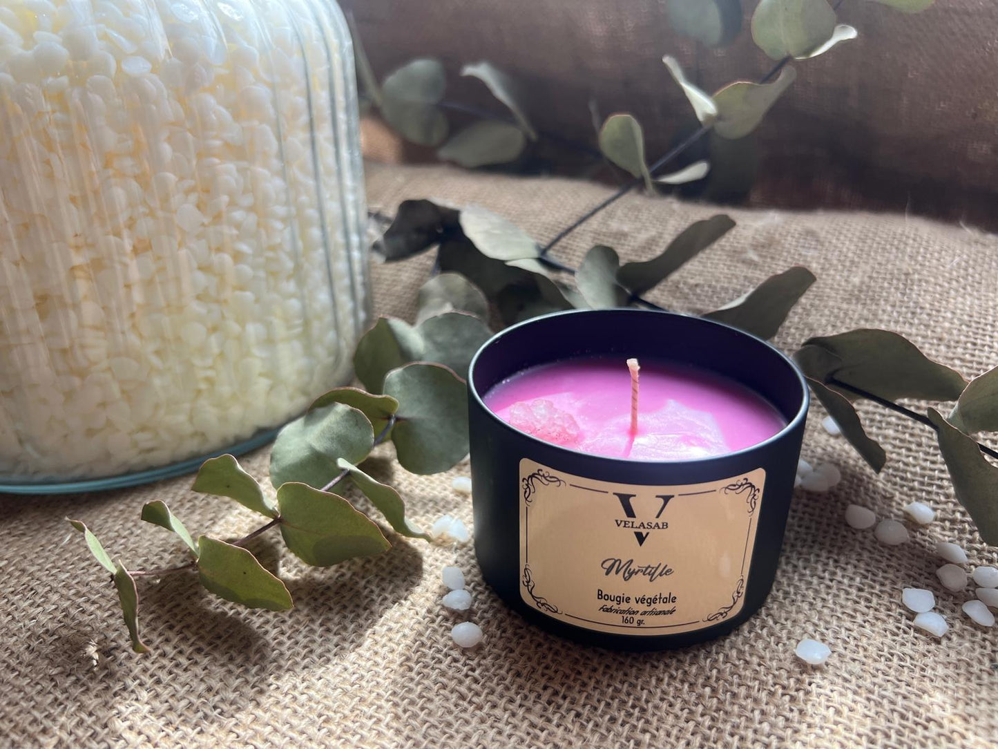 Bougie Myrtille / Vela arándano