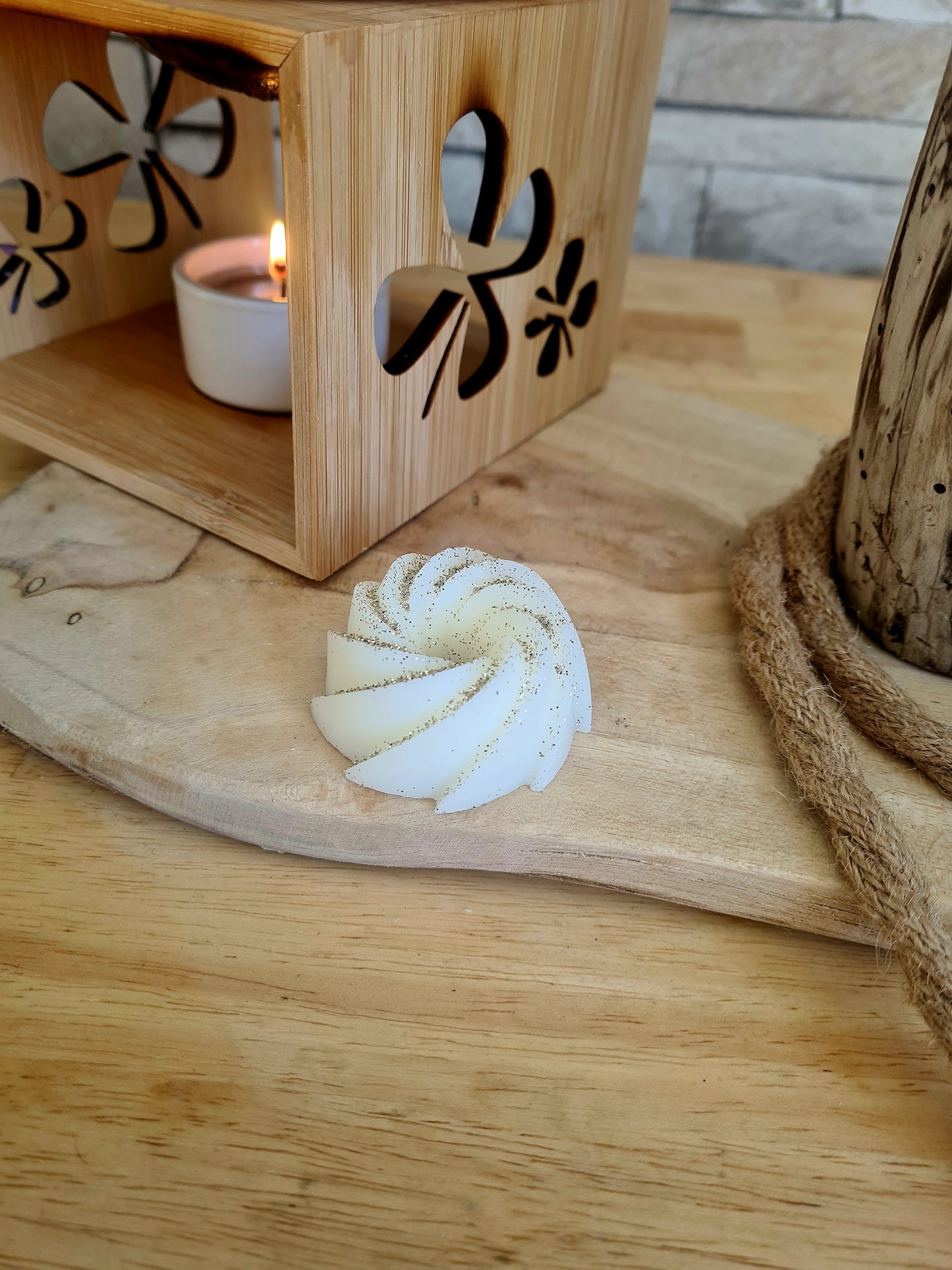 Fondant parfumé Musc blanc / Cera Almizcle Blanco