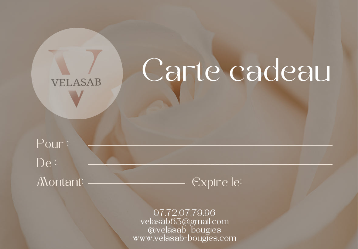 Carte cadeau