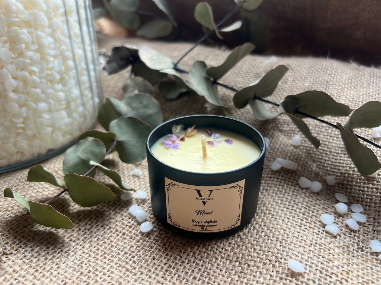 Bougie Monoï / Vela de Monoï